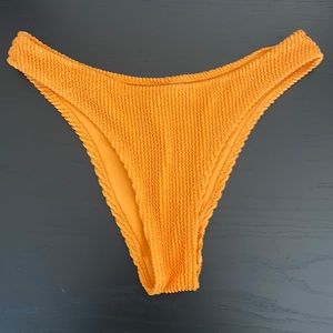 H&M Swimwear Bikini Bottom - US 2 - Orange